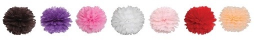pompons mariage